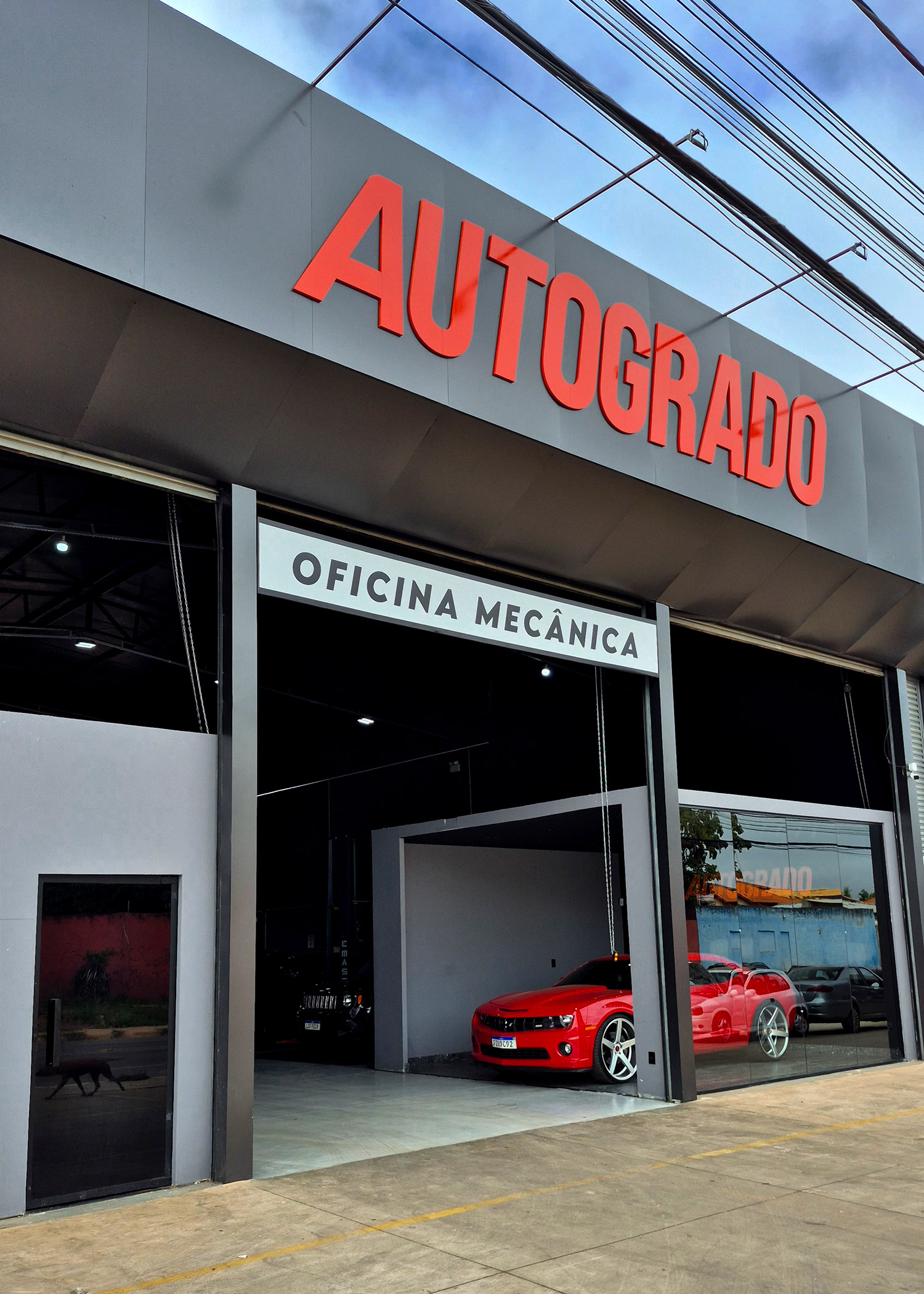 Fachada da Autogrado em Vicente Pires